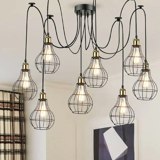 Best Indoor Spider Lights Ceiling Hanging Pendant Lights - 1179-0